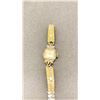 Image 2 : 10K CHAIN (23") WITH 10K BUTTERFLY PENDANT & 14K OMICRON LADIES WRISTWATCH SET WITH DIAMONDS (11....