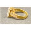Image 2 : 14K LADIES RING SET WITH CUBIC ZIRCONIA (5.5G)
