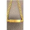 Image 2 : 18K ID BRACELET (7.5", 5.6G)