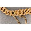 Image 2 : 14K CHARM BRACELET WITH THREE 22K ARABIC COINS (25.6G)