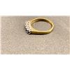Image 2 : 14K LADIES RING SET WITH SAPPHIRES (2.3G)