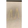 Image 1 : 18K CHAIN (18") WITH 10K PENDANT SET WITH SAPPHIRE &14K CHAIN (18") WITH 18K PENDANT SET WITH DIA...