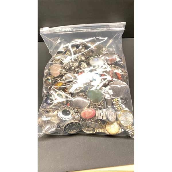 MISC JEWELRY (0.1G GOLD & 2261.4 SILVER CONTENT)