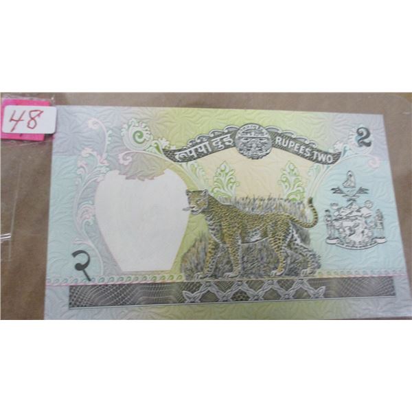2 - RUPEE CURRANCY BANK NOTES