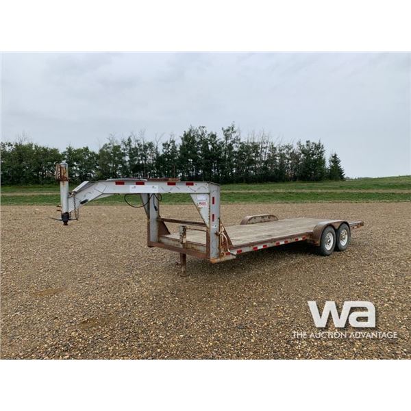 2006 LAKELAND 5TH WHEEL T/A CAR HAUL TRAILER