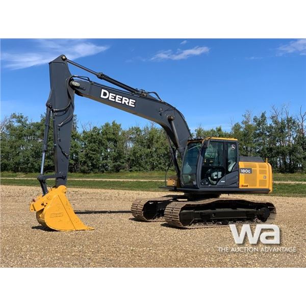 2017 JOHN DEERE 180G LC HYDRAULIC EXCAVATOR