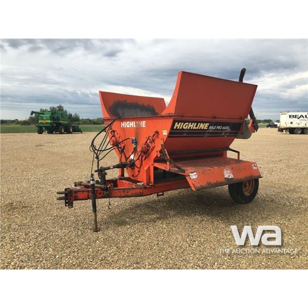 HIGHLINE 6600 BALE PROCESSOR