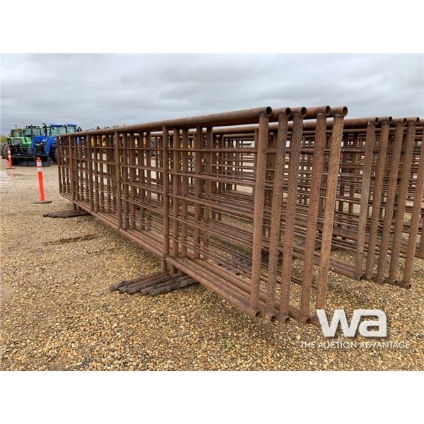 (5) FREESTANDING 6 X 24 FT. LIVESTOCK PANELS