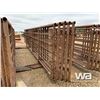 Image 2 : (5) FREESTANDING 6 X 24 FT. LIVESTOCK PANELS