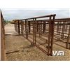 Image 1 : (2) FREESTANDING LIVESTOCK PANELS W/ GATES