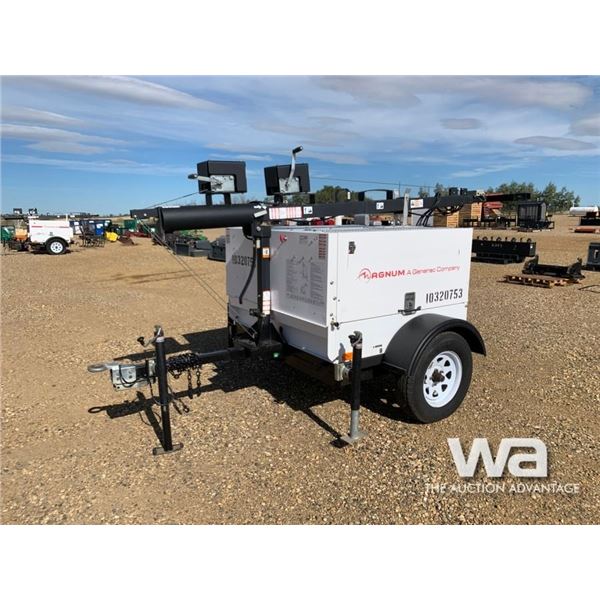 2013 MAGNUM MLT5080K 8 KVA LIGHT TOWER