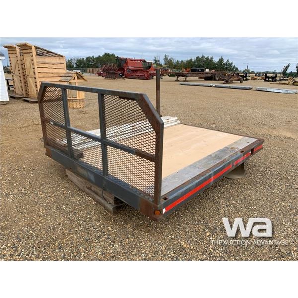 9 X 8 FT. STEEL TRUCK DECK