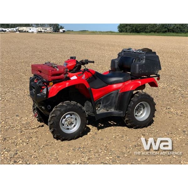 2012 HONDA FOREMAN 500 ATV