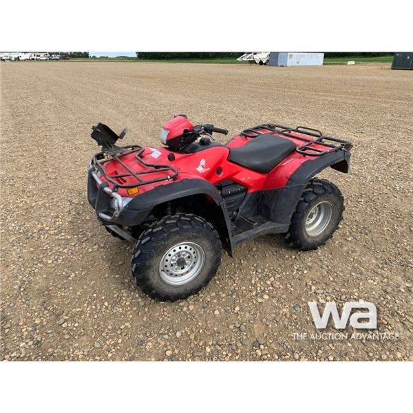 2007 HONDA 500 FOREMAN ATV