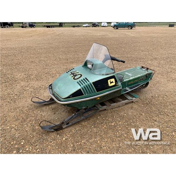 1976 JOHN DEERE CYCLONE 440 SNOWMOBILE