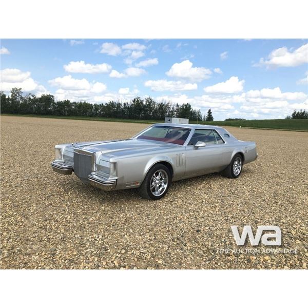 1977 LINCOLN MARK V 2-DOOR CAR