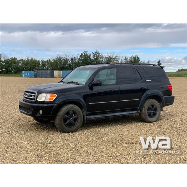 2002 TOYOTA SEQUOIA LIMITED SUV