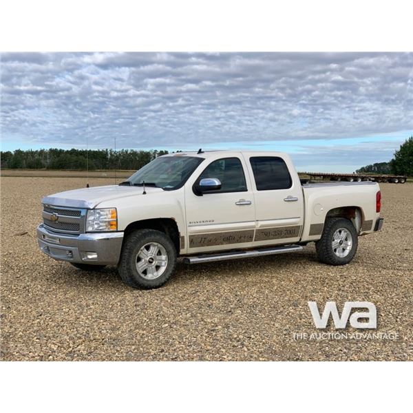 2013 CHEVROLET SILVERADO 1500 CREW CAB PICKUP