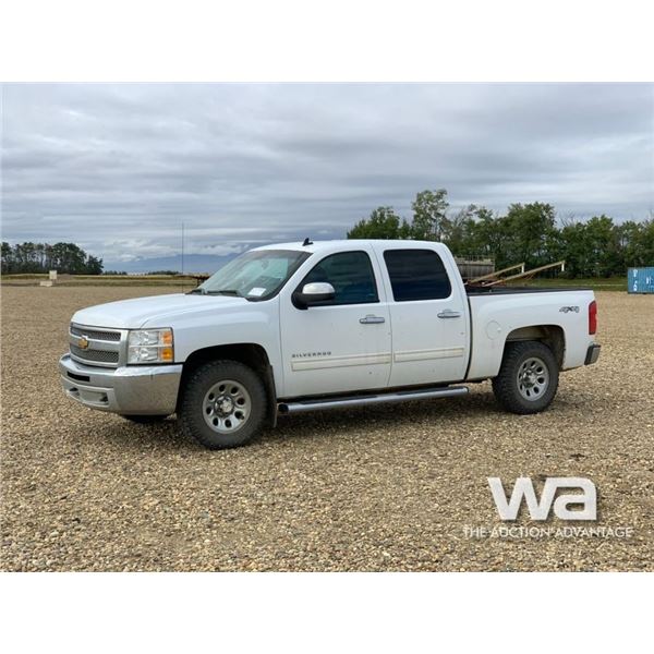 2013 CHEVROLET SILVERADO CREW CAB PICKUP