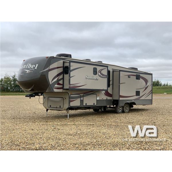 2015 FOREST RIVER SANIBEL 5TH WHEEL TRAVEL TRAILER