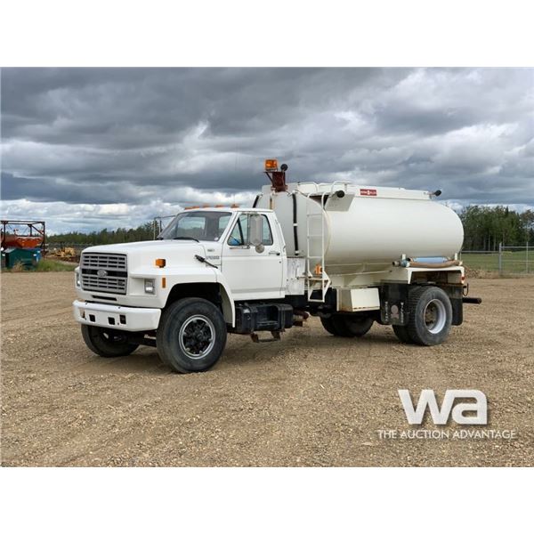 1991 FORD F800 S/A WATER TRUCK
