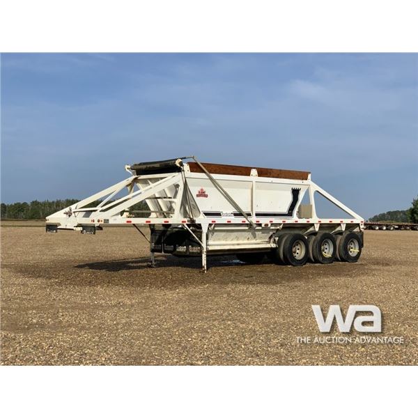 2013 CASTLETON TRIDEM BOTTOM DUMP GRAVEL TRAILER
