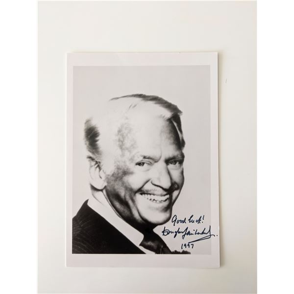 Douglas Fairbanks Jr. signed photo