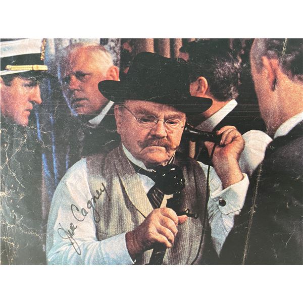 James Cagney signed photo