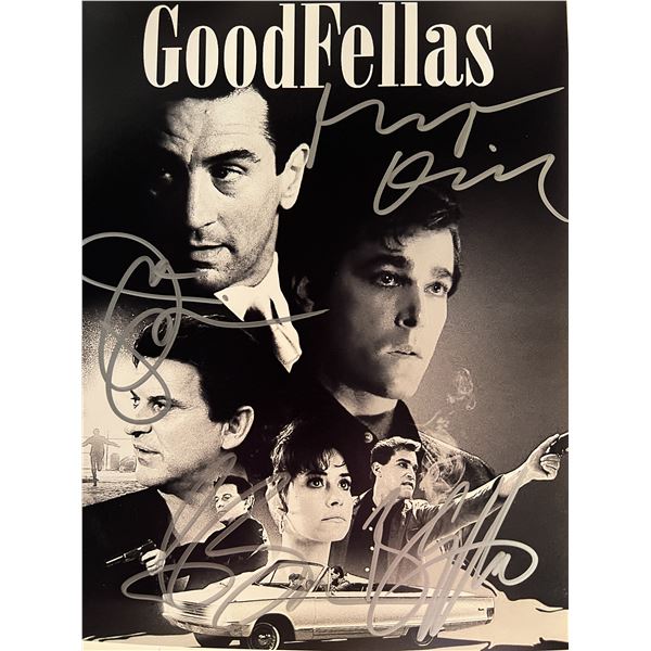 Goodfellas cast signed photo