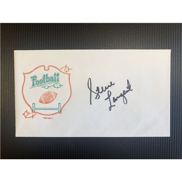 NFL HOF Steve Largent signed first day cover