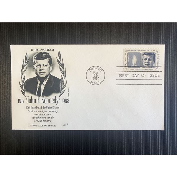 John F Kennedy first day cover