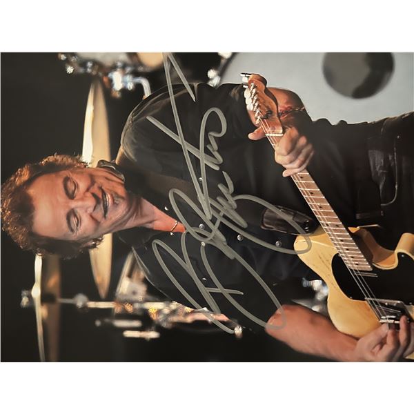 Bruce Springsteen signed photo
