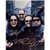 Image 1 : Metallica band signed photo