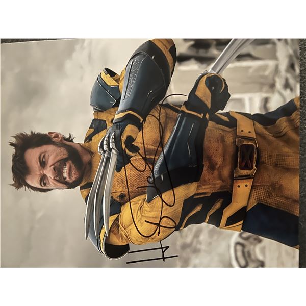 Deadpool & Wolverine Hugh Jackman signed movie photo