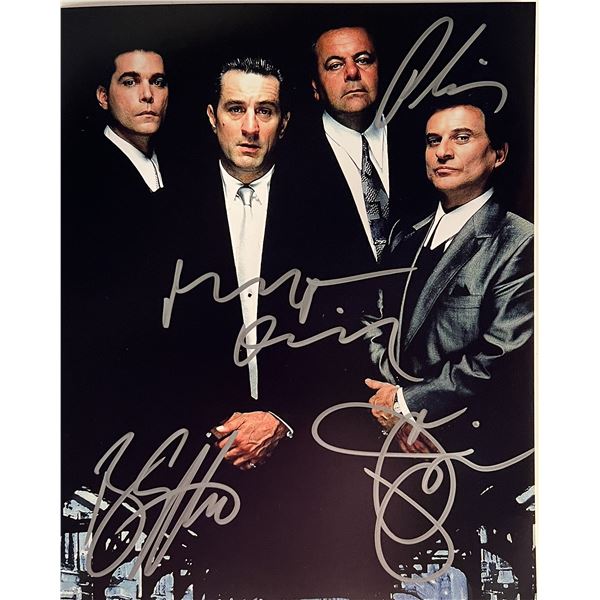 Goodfellas cast signed photo