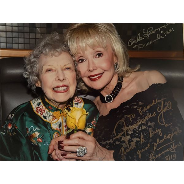 Carla Laemmle / Francine York signed photo