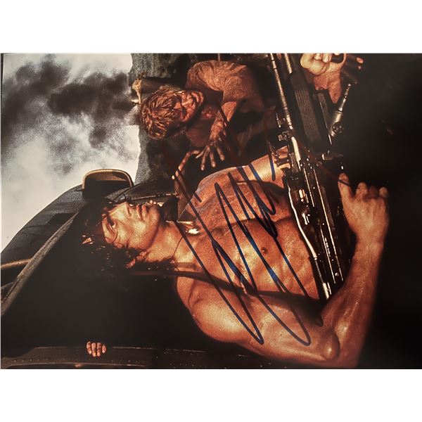 Rambo Sylvester Stallone signed photo