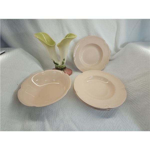 Antique Hull Lilly Vase & More A