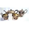 Image 2 : Silver Plate Tea Set & More A