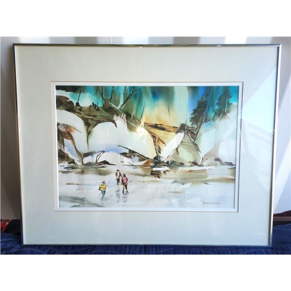 Framed Print Byron Lance King B