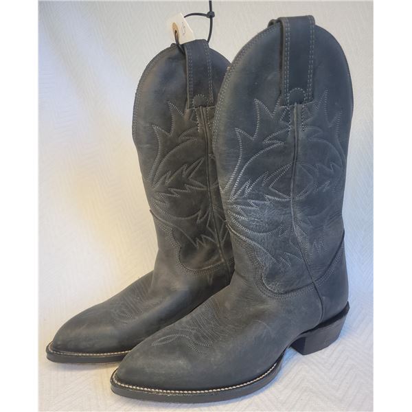 Youth Leather Coyboy Boots B