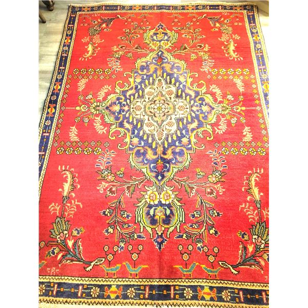 Tabriz Antique Persian Wool Rug C