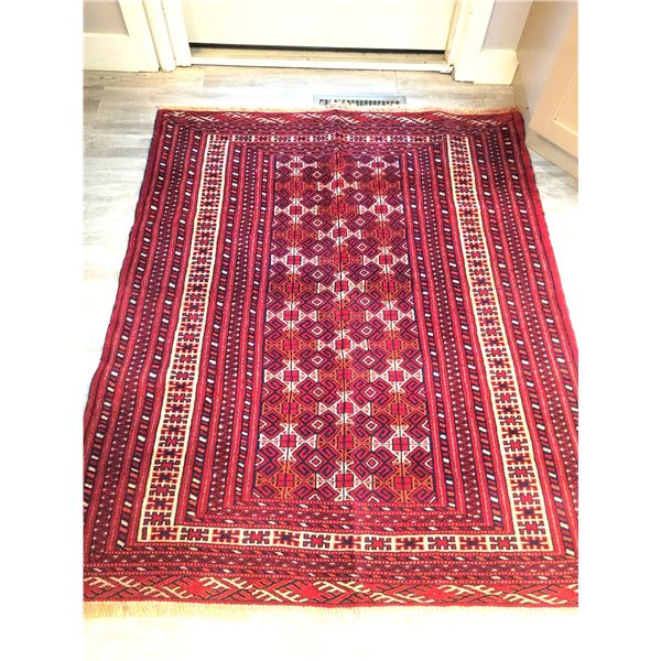 Turkmen Persian Wool Rug C