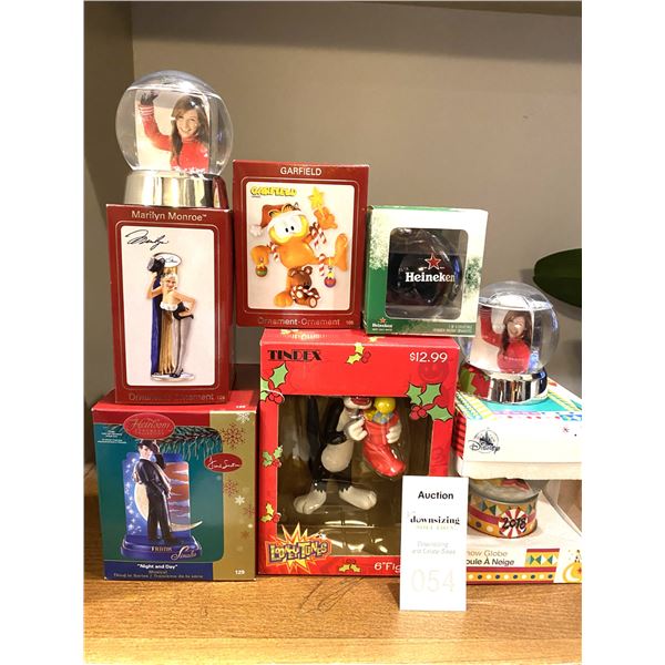 Disney Snow Globe & Christmas Ornaments