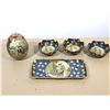 Image 1 : LOT DE 5 ITEMS EN CÉRAMIQUE CHINOISE