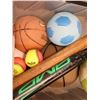 Image 2 : LOT DES BALLES ET BÂTE DE BASEBALL ASST (SANS BAC)