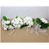 Image 2 : LOT DE 4 BOUQUETS DE FLEURS ARTIFICIELLES
