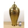 Image 1 : VASE EN MÉTAL 26"h.