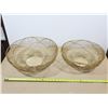 Image 1 : LOT DE 2 BOLS EN MÉTAL DÉCORATIVE