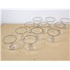 Image 1 : LOT DE 11 VERRES CRATE 